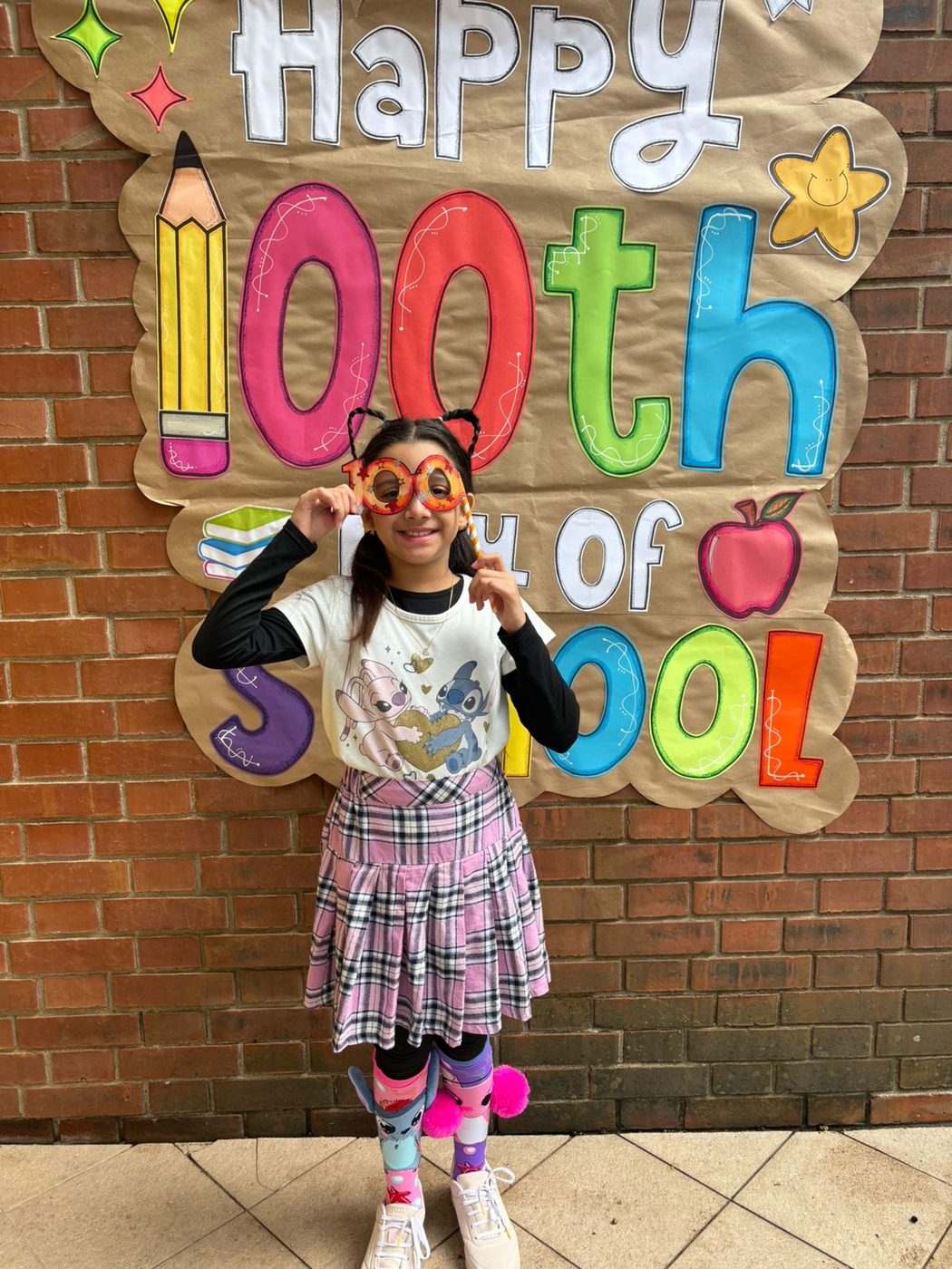 Celebración del día 100 de clases en Colegio Hélice