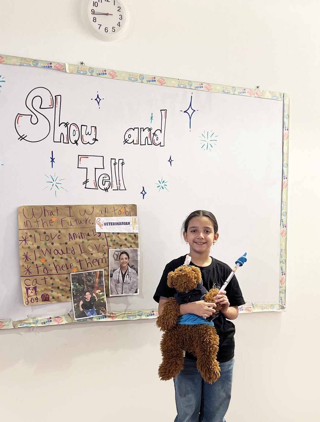 Alumna de Colegio Hélice en Show and Tell